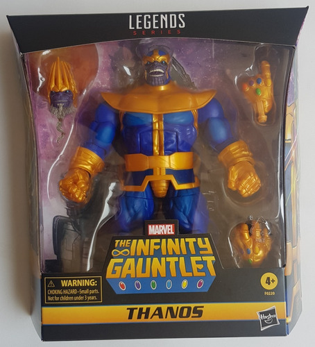 Marvel Legends Figura De The Infinity Gauntlet Thanos Nueva