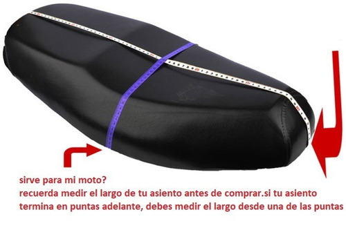 Moto Cubre Asiento Malla Funda Moto 45 A 86cm Chaqueta