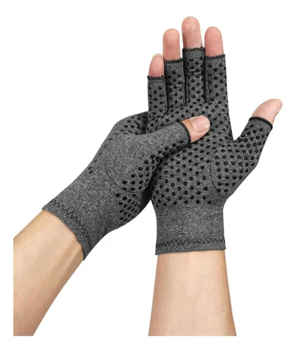 Guantes Aliviartrix De Compresión Wilma Gris M