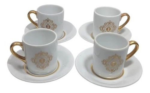 Tazas Hotel Inter Continental Fina Porcelana Bavaria (Usado)