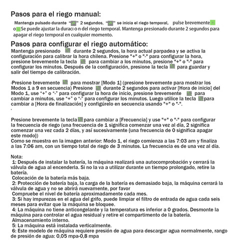 Programador Riego Automatico Timer Digital Con Sensor Lluvia