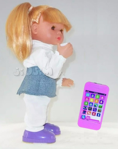 muñeca que anda habla y cierra los ojos