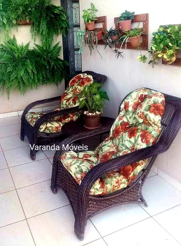 Jogo Cadeira Vênus Área Jardim Varanda - Trama Original