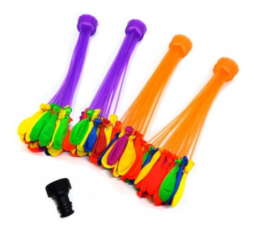 Imagen 4 de 10 de Bunch Balloon Bombucha Globitos Para Agua X 111 Bombitas