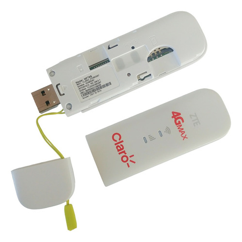 Modem 4g Zte Mf79s Cor Branco