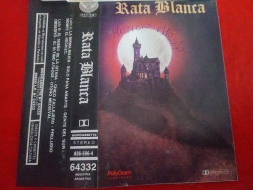 Rata Blanca Primer Disco Cassette Estándar (Usado)