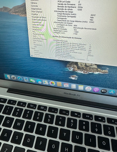 Macbook Air Macboor Air - 2017 Prateado (Usado)