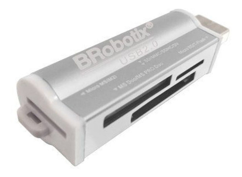 Lector Usb Brobotix 180420p Color Plata Ms Dúo Microsd Y /v