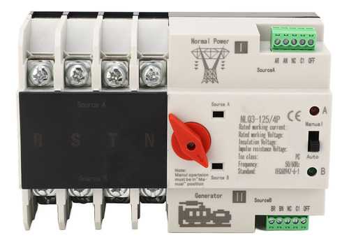 Interruptor De Transferencia Automática De Doble Potencia, C