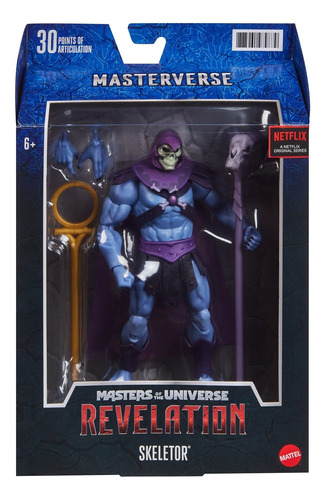 Imagen 6 de 6 de Masters Of The Universe Masterverse Revelation Skeletor