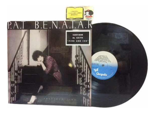 Lp - Acetato - Pat Benatar - Precious Time - Pop - Rca 1981