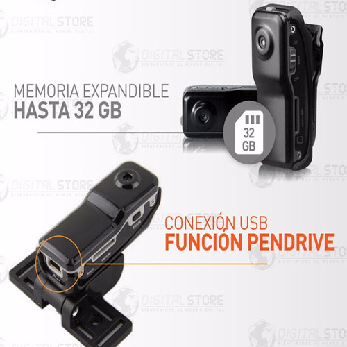 Camara Espia Oculta Mini Seguridad Vigilancia Dvr + Acces