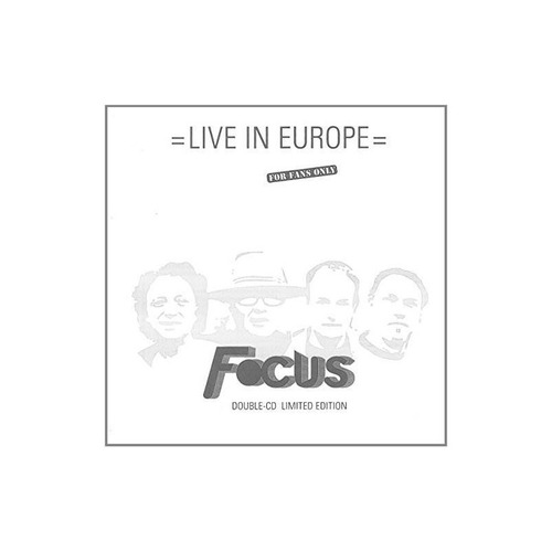 Focus Live In Europe Uk Import Cd X 2 Nuevo