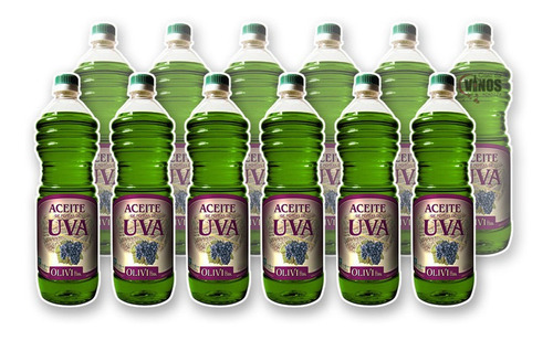 Aceite De Uva Olivi 1 Litro Caja X12