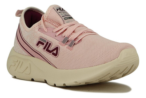 Championes De Mujer Fila Stay Rosa Claro/plata