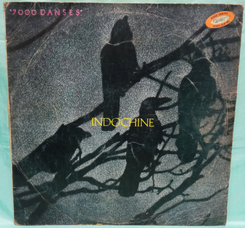 O Indochine Lp 7000 Danses 1987 Peru Excelente Ricewithduck