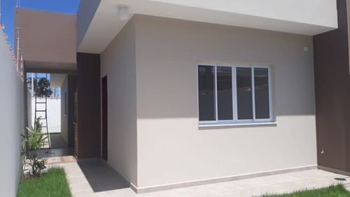 Casa Nova Lado Praia Com 2 Dormitórios/suite Em Itanhaém-sp