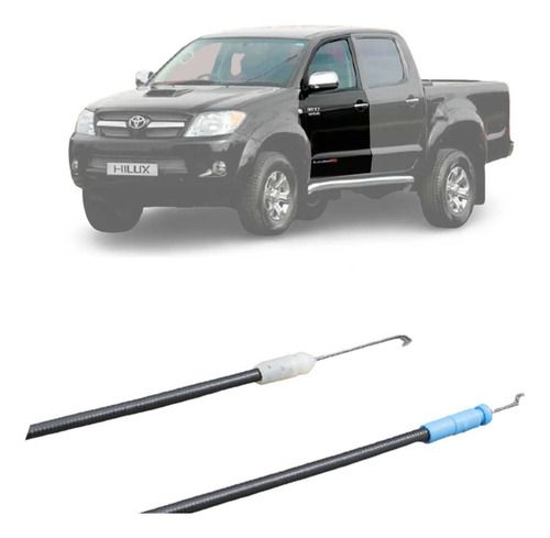 Cabo Comando Trava Porta Dianteira Esquerda Hilux 2005-2010