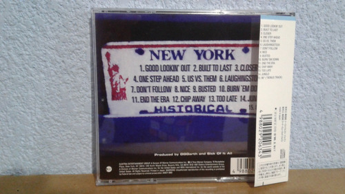 Sick Of It All Built To Last (edicion Japonesa + 1 Bunus ) (Usado)