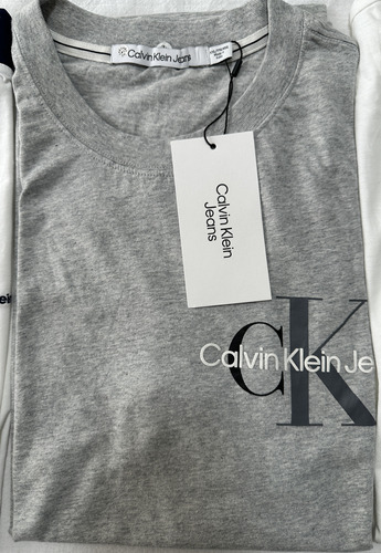 Camiseta Calvin Klein Jeans Cuello Redondo Estampado 2xl