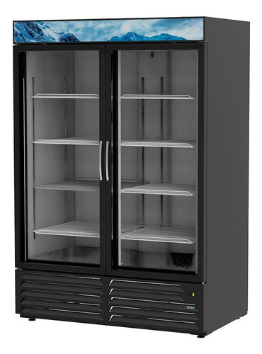 Congelador Asber Afmd-37 Hc | Congelador Vertical | 2 Puerta