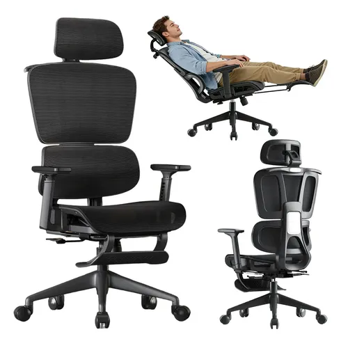Silla Oficina Ergonomica Reclinable Premium - Tinicoo