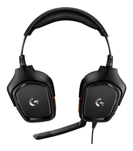 Imagen 2 de 3 de Auriculares gamer Logitech G Series G332 black