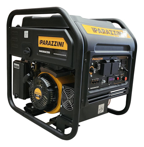 Generador Soldador Inversora Parazzini Bakarac250 7Hp 5000w 200a 127v 10-210