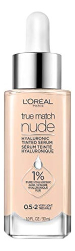 Base de maquillaje en sérum L'Oréal Paris True Match Tinted Serum Hyaluronic Tinted Serum tono very light 0.5-2 - 30mL 30g