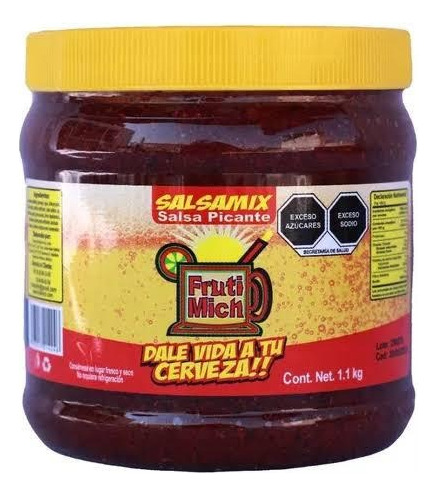 Salsa Mix Fruti Mich Escarchar Michelada 6.6 Kg Sabores