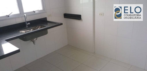 Imagem 15 de 27 de Cobertura À Venda, 89 M² Por R$ 565.000,00 - Campo Grande - Santos/sp - Co0058