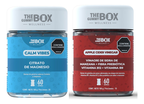 The Gummy Box Vinagre Y Calm 