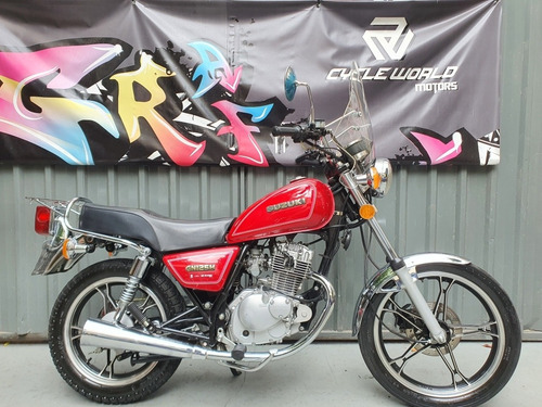 Suzuki Gn 125 Impecable 2015 Primera Mano Mano Tarjetas