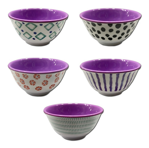 Bowl Cuenco Cerealero Ensalada Melamina Deco Pettish Online