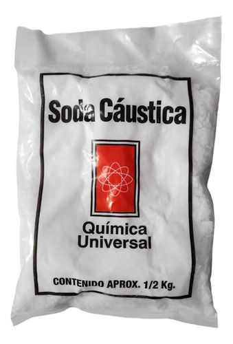 Soda Caustica 1/2 Kg Quimica Universal