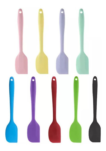 Imagen 3 de 3 de Espátula Silicon Miserable Reposteria 21cm Pack X2