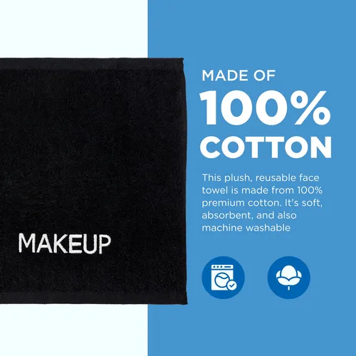 Toalla De Maquillaje Suave Y Reutilizable
