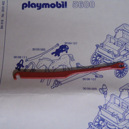 Playmobil Parte 3005585 De Carreta 5600 S2
