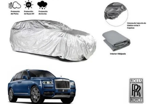 Forro Funda Cubreauto Afelpada Rolls Royce Cullinan 2022