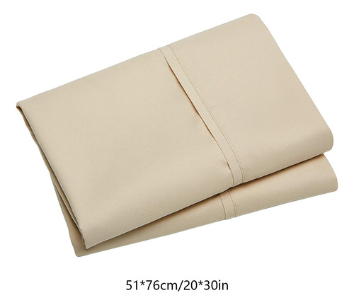 Fundas De Almohada R Pillowcase, Paquete De 2, Cierre En Sob