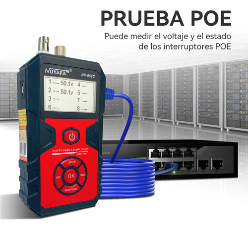 Noyafa Nf-858c Wire Tracker Network Cable Tester