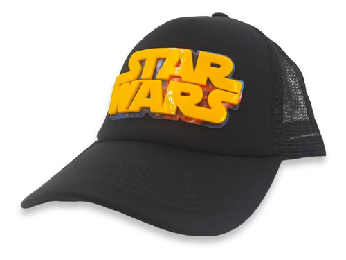 Gorra Logotipo Star Wars Con Aplique En 3d 