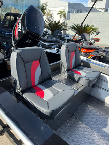 Imagem 9 de 17 de Lancha Fluvimar Boto Lx 5500 Especial 50hp Mercury *promoção