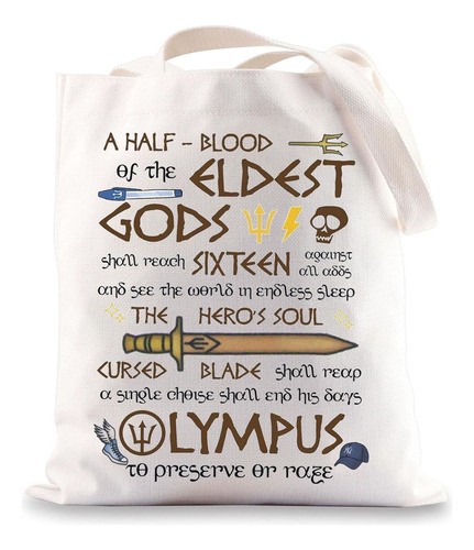 Percy Camp Half Blood Bolso De Hombro Heroes Of Olympus Insp