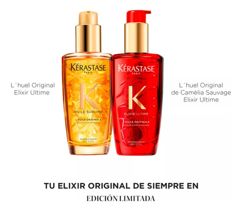 Aceite Elixir Ultime Kérastase 100ml Dragón Limited Edition