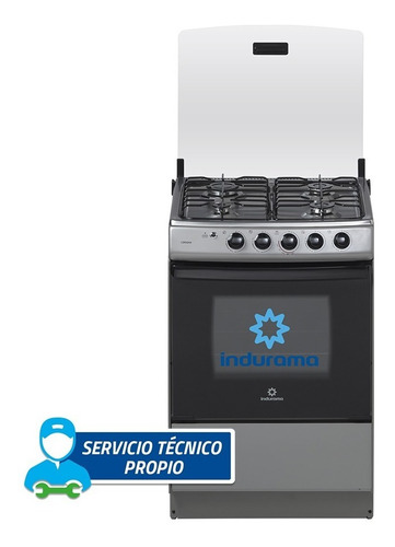 Imagen 1 de 7 de Cocina Indurama Córdova Spazio 3 Gris 4 Quemadores