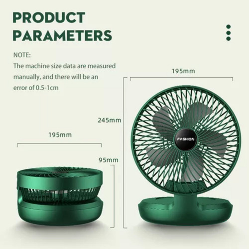 Ventilador De Ventana Generic Usb V8 B-0300 3 Velocidades