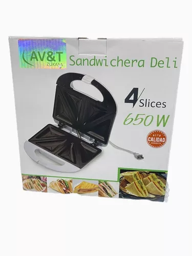 Sandwichera Electrica 650W Hometech