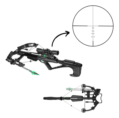 Ballesta Dagger Centerpoint 405 Fps 220lbs 146 Fpe Xtr P