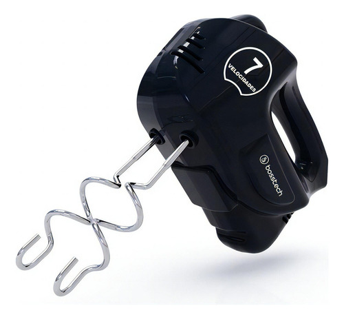 Batidora De Mano Bosstech M2 Bsed-m2-b Negra 200w